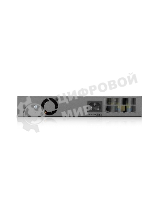 Коммутатор Zyxel GS1350-12HP, 10xGE (8xPoE+), 2xSFP, бюджет PoE 130 Вт, дальность передачи питания до 250 м, автоперезагрузка PoE-портов, повышенная защита от перенапряжений и электростатических разрядов