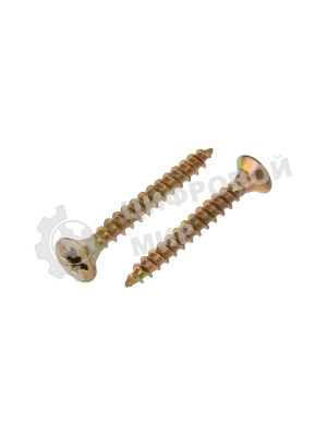 Саморез универсальный Kranz 3х25 желтый цинк, пакет (1000 шт/уп)