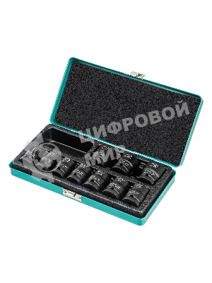 Набор шестигранных ударных торцевых головок Stels 1/2