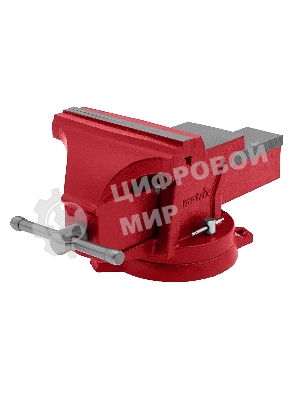 Тиски слесарные Matrix, 200 мм, поворотные, с наковальней