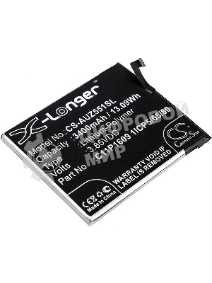 Аккумулятор CameronSino CS-AUZ551SL C11P1609, C11P1611 для Asus ZenFone 3 Max 5.53.85V, 3400 mAh, 13.09Wh