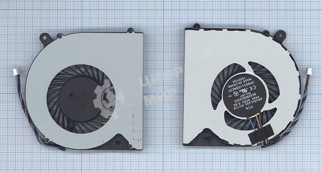 Вентилятор (кулер) для ноутбука Toshiba Satellite L950 L950D L955 S950 S955 L50 L55 L50D (4 pin)