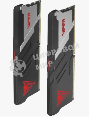 Оперативная память Patriot Viper Venom, DDR5, 32GB (2x16GB), 7200MHz, CL34, DIMM, с радиатором, черный