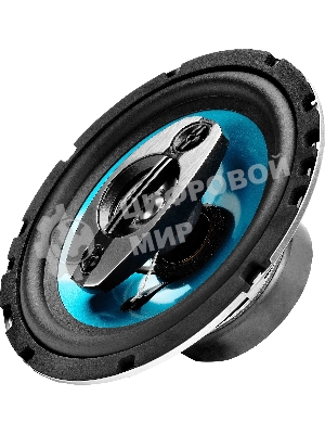 Колонки автомобильные Ural Бирюза АС-Б1647, 140Вт, 92дБ, 4Ом, 16.5 см, (6 1/2 дюйм), 2 шт, коаксиальные, четырехполосные
