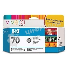 Картридж струйный HP №70 C9449A фото черный для HP DJ Z2100/Z3100 (130мл)