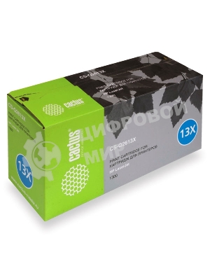 Картридж лазерный Cactus CS-Q2613X черный (4000 стр.) для HP 1300/1300N
