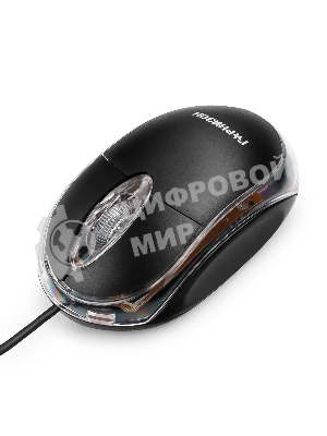 Мышь проводная Гарнизон GM-100 черный, 1000 dpi, USB, кнопки - 3