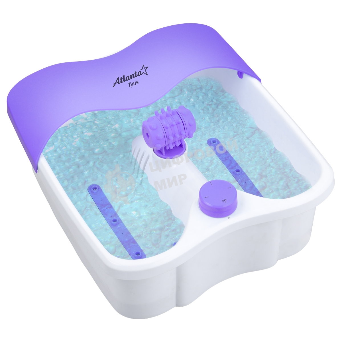 Гидромассажная ванночка для ног Atlanta ATH-6413 (violet)