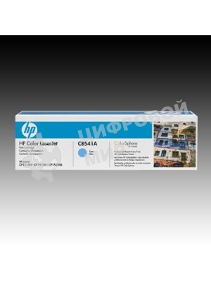 Картридж лазерный HP CB541A голубой LJ P1215/1515 (1400стр.)