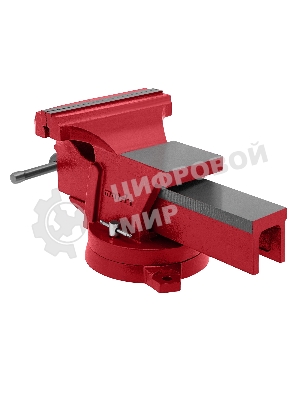 Тиски слесарные Matrix, 200 мм, поворотные, с наковальней