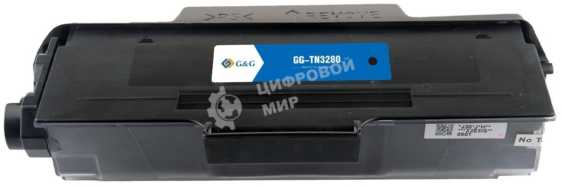 Картридж лазерный G&G GG-TN3280 черный (12000 стр.) для Brother DCP-8085/8085DN/HL-5340/5340D/5350/5350DN/5370/5370DW/MFC-8880/8880DN