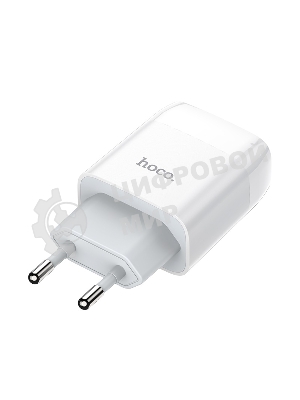 Сетевое зарядное устройство 1 USB/HOCO HC-12899 C72A/Выход: 10.5W/белый