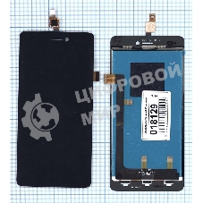 Дисплей для Micromax A290 черный