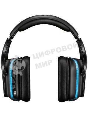Гарнитура Logitech G935 чёрный, беспроводная + проводная, 2.4 ГГц/3.5 мм, до 12 ч, DTS 7.1 Surround, LIGHTSYNC RGB