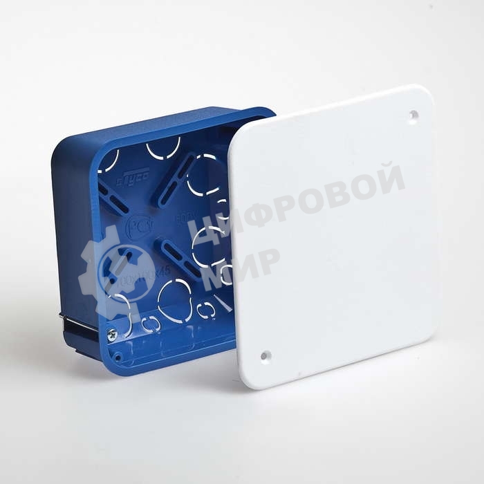 Коробка распределительная СП 100х100х45 ГСК IP30 Рувинил 10161