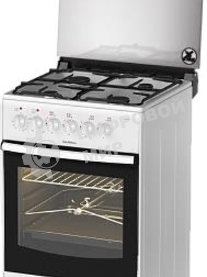 Плита комбинированная Darina 1B KM 441 306 W белый/черный, конфорок 4 шт, духовка 50 л, 50 см x 85 см x 53 см