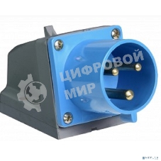 Вилка 523 стац.2Р + РЕ 32А 220В IP44 IEK