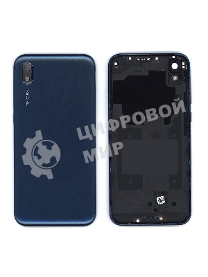 Задняя крышка для Huawei Y5 2019 синяя