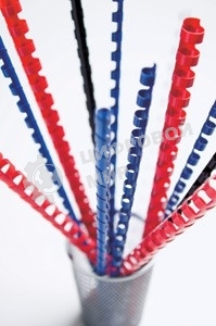 Пружины для переплета пластиковые Fellowes d=14 мм 81-100 лист A4 белый (100 шт) CRC-53466 (FS-53466)