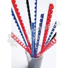 Пружины для переплета пластиковые Fellowes d=14 мм 81-100 лист A4 белый (100 шт) CRC-53466 (FS-53466)