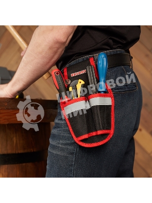 Кобура для инструмента 2 отделения Rexant RE-2U