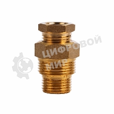 Сальник PROconnect с двойной резьбой 1/2 и 3/4 для ввода кабеля в трубу