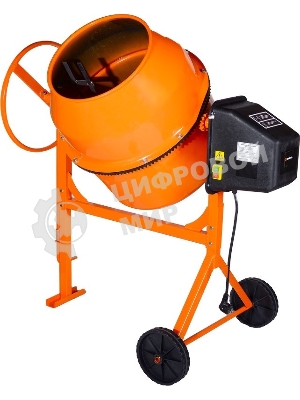 Бетономешалка Вихрь БМ-180П 800 Вт, 180 л, полиамидный венец, 32 об/мин