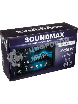 Автомагнитола Soundmax SM-CCR3088A 4x50Вт