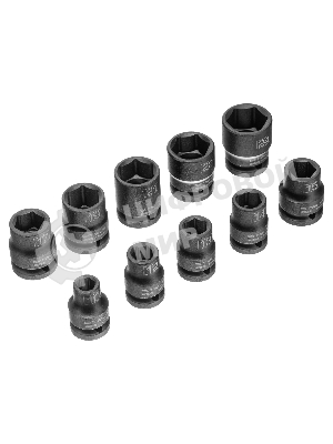 Набор шестигранных ударных торцевых головок Stels 1/2