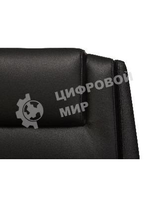 Кресло Бюрократ DUKE черный, кожа