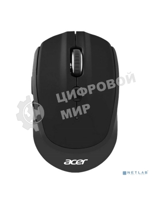 Мышь беспроводная Acer OMR040 черный, 1600 dpi, радиоканал, USB, кнопки - 6