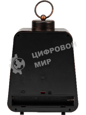 Светодиодный камин Neon-night Лофт с эффектом живого огня 17х10х24,5 см, 3хС (не в комплекте) и USB (в комплекте)