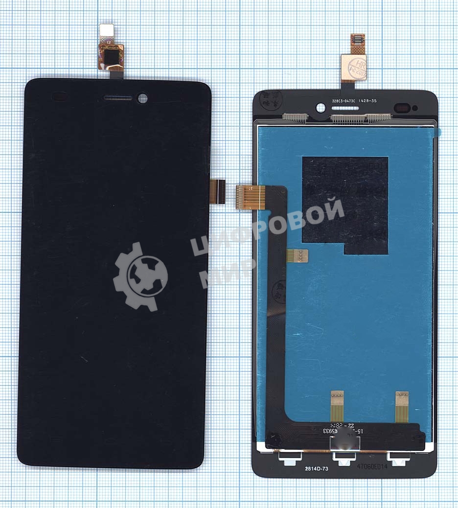 Дисплей для Micromax A290 черный