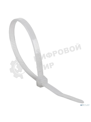 Хомут кабельный Rexant 3.5х100 многоразовый нейл. СКМ-150 белый (уп. 100 шт)