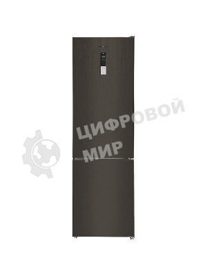 Холодильник Maunfeld MFF200NFSB10 Inverter черный двухкамерный 257/94л морозилка снизу, No Frost