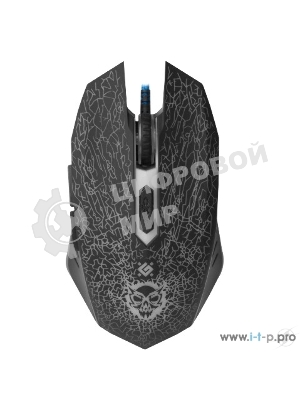 Мышь проводная Defender Shock GM-110L черный, 3200 dpi, USB, кнопки - 6