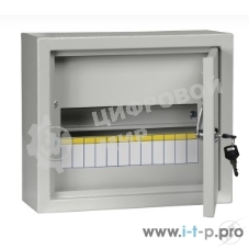 Корпус металлический ЩРн-12з-1 36 УХЛ3 IP31 IEK MKM14-N-12-31-Z