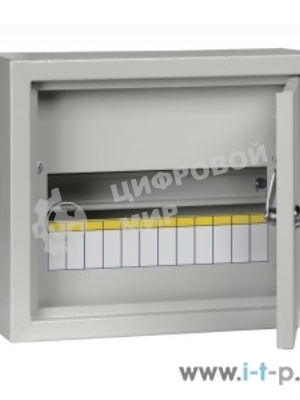 Корпус металлический ЩРн-12з-1 36 УХЛ3 IP31 IEK MKM14-N-12-31-Z