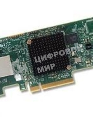 Контроллер LSI SAS9300-8E (PCI-E 3.0 x8, LP, EXTERNAL) SGL SAS12G, 8port (2*extSFF8644), Каб.отдельно