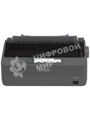 Принтер матричный Epson LX-350 (C11CC24031/C11CC24032), (А4, 357 cps (12 cpi), USB, LPT, COM)
