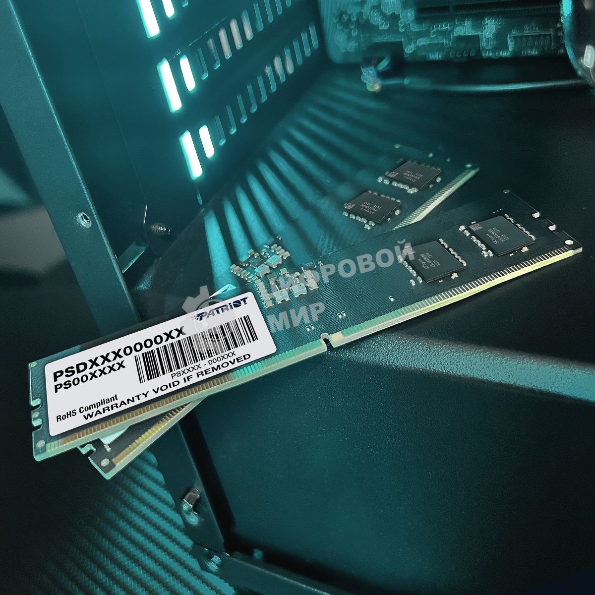 Оперативная память Patriot Signature, DDR5, 32GB (2x16 GB), 4800 MHz, CL40, DIMM