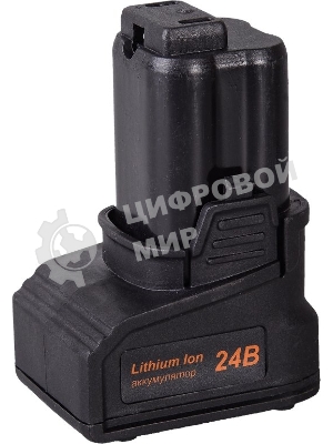 Дрель-шуруповерт Вихрь ДА-24Л-2к, 24 В, 2 Ач, 40 Нм, щеточный