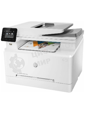 МФУ лазерное HP Color LaserJet Pro M283fdw (7KW75A), A4, цветной, печ. до 21 стр/мин., скан. до 26 стр/мин. (ч/б) 22 стр/мин. (цвет), 600 x 600 dpi (печать) 300x300dpi (скан), USB, RJ-45, Wi-Fi, Air Print, Mopria