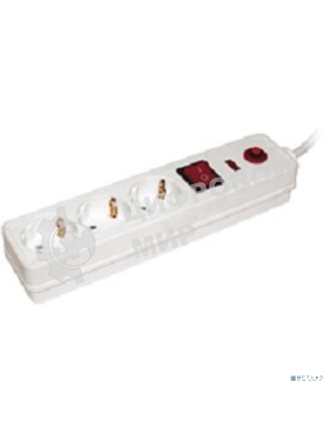 Сетевой фильтр IEK WFP10-16-03-01-N СФ-03К-выкл. 3 места 2Р + PE/1,5 метра 3х1 мм2