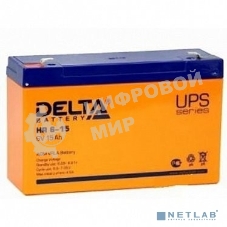 Батарея для ИБП Delta HR 6-15 (6V 15Ah)