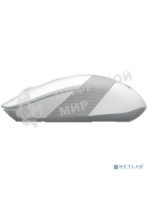 Мышь беспроводная A4Tech Fstyler FG10 белый/серый, 2000 dpi, радиоканал, USB, кнопки - 4