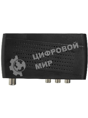 Приставка для цифрового ТВ Hyundai H-DVB520 черный + WiFi-адаптер, DVB-T2, DVB-T, DVB-C, HDMI, USB 2.0 х2