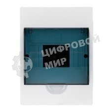 Бокс пластиковый Rexant ЩРН-П-6 IP41 белый