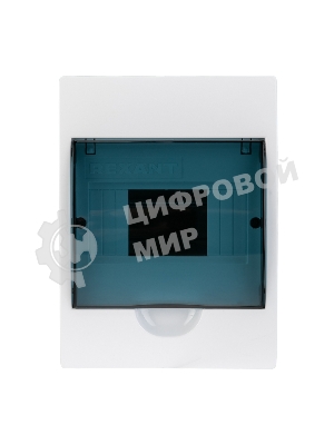 Бокс пластиковый Rexant ЩРН-П-6 IP41 белый