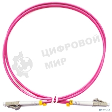 Шнур оптический Cabeus FOP-50-OM4-LC-LC-1m duplex LC-LC 50/125 мм OM4 1м LSZH